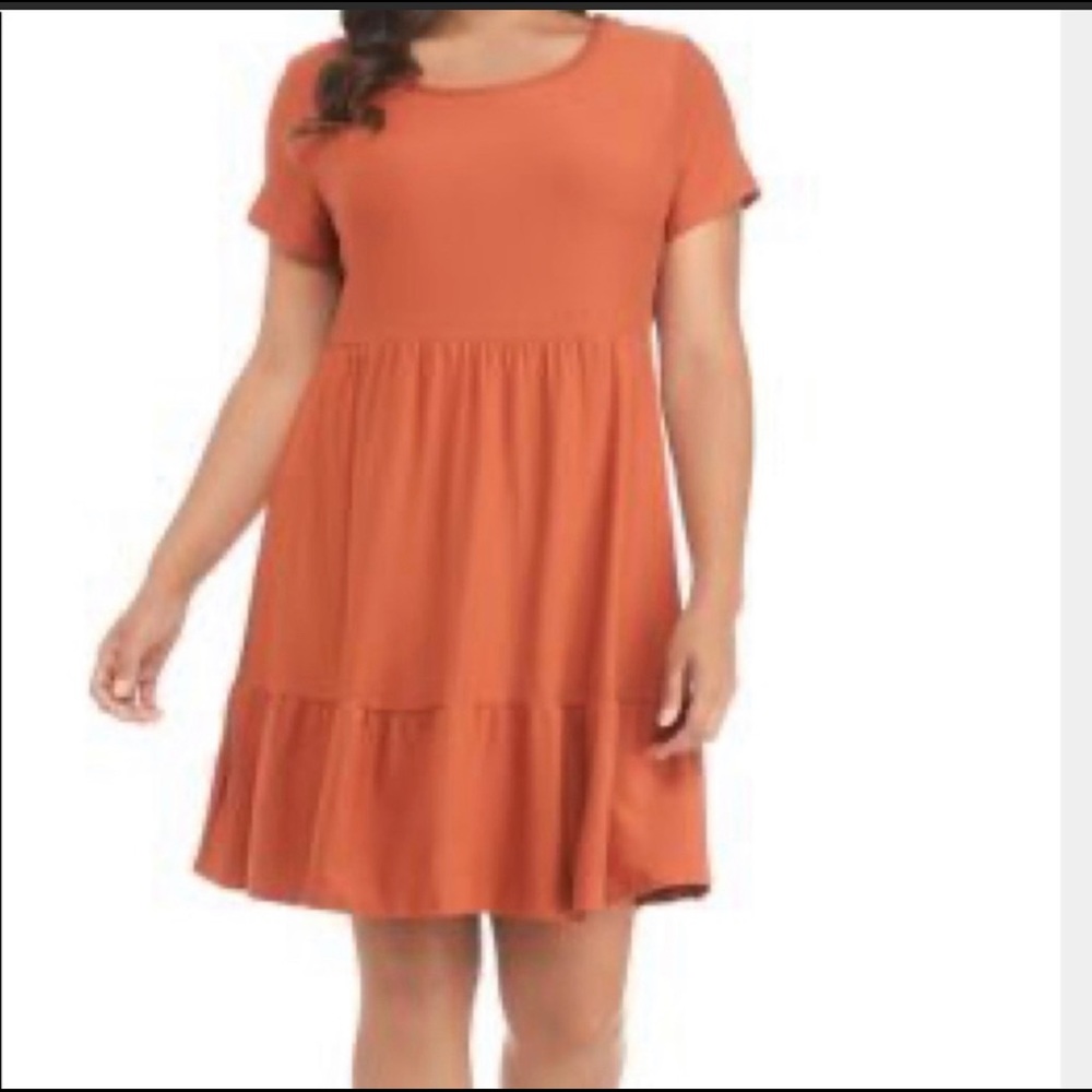 Casual Orange XS Dress